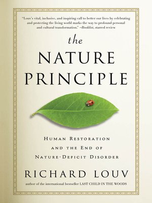 cover image of The Nature Principle